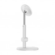 Baseus MagPro Magnetic Desktop Phone Stand (white) 3