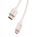 Baseus Habitat USB-A to USB-C Cable 100W - биоразградим USB кабел за устройства с USB-C порт (100 см) (розов) 4