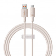 Baseus Habitat USB-A to USB-C Cable 100W (100 cm) (pink)