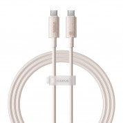 Baseus Habitat USB-C to USB-C Cable 100W (100 cm) (pink)