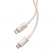 Baseus Habitat USB-C to USB-C Cable 100W (100 cm) (pink) 1