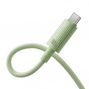 Baseus Habitat USB-C to USB-C Cable 100W (100 cm) (green) 1