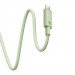 Baseus Habitat USB-C to USB-C Cable 100W - биоразградим USB кабел за устройства с USB-C порт (200 см) (зелен) 6