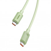 Baseus Habitat USB-C to USB-C Cable 100W (200 cm) (green) 1