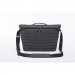 Odzu Smart Messenger Bag - елегантна здрава текстилна чанта с дръжкa и презрамка (тъмносив) 2
