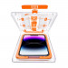 Mobile Origin Screen Guard Tempered Glass 2 Pack - 2 броя калени стъклени защитни покрития за дисплея на iPhone 14 Plus, iPhone 13 Pro Max (прозрачен) 5