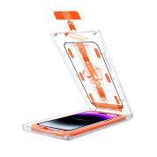 Mobile Origin Screen Guard Tempered Glass 2 Pack - 2 броя калени стъклени защитни покрития за дисплея на iPhone 11, iPhone XR (черен-прозрачен) 1