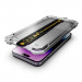 Mobile Origin Screen Guard Full Cover Tempered Glass - стъклено защитно покритие за дисплея на iPhone 14 Pro (черен-прозрачен) 10
