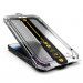Mobile Origin Screen Guard Full Cover Tempered Glass - стъклено защитно покритие за дисплея на iPhone 14 Pro (черен-прозрачен) 3