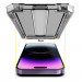 Mobile Origin Screen Guard Full Cover Tempered Glass - стъклено защитно покритие за дисплея на iPhone 14 Pro (черен-прозрачен) 5