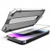 Mobile Origin Screen Guard Full Cover Tempered Glass - стъклено защитно покритие за дисплея на iPhone 14 Pro (черен-прозрачен) 7