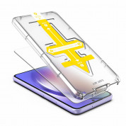 Mobile Origin Screen Guard Tempered Glass - калено стъклено защитно покритие за дисплея на Samsung Galaxy A54 5G (прозрачен) 2