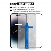 Mobile Origin Sapphire Coated Screen Guard Protector - стъклено защитно покритие за дисплея на iPhone 14 Pro Max (прозрачен) 3
