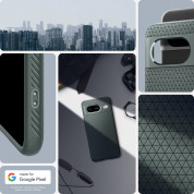 Spigen Liquid Air Case - силиконов (TPU) калъф с висока степен на защита за Google Pixel 8 (зелен) 13