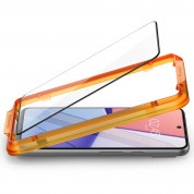 Spigen Glass.Tr Align Master Full Cover Tempered Glass - калено стъклено защитно покритие за целия дисплей на Google Pixel 8 (черен-прозрачен) 3