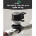 AirBell AirTag Bicycle Bell Holder 31.8mm - иновативен звънец за колело с вградено отделение за Apple AirTag (черен) 3