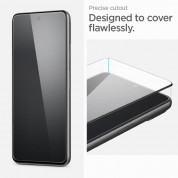 Spigen Glass.Tr Align Master Full Cover Tempered Glass - калено стъклено защитно покритие за целия дисплей на Google Pixel 8 Pro (черен-прозрачен) 10