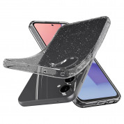 Spigen Liquid Crystal Glitter Case - тънък силиконов (TPU) калъф за Samsung Galaxy S23 FE (прозрачен) 6