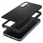 Spigen Thin Fit Case - качествен тънък матиран кейс за Samsung Galaxy S23 FE (черен) 9
