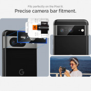Spigen Glass Optik Lens Protector 2 Pack - комплект 2 броя предпазни стъклени протектора за камерата на Google Pixel 8 (черен) 13