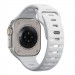Nomad Sport Band - силиконова каишка за Apple Watch 42мм, 44мм, 45мм, Ultra 49мм (бял) 2