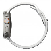 Nomad Sport Band - силиконова каишка за Apple Watch 42мм, 44мм, 45мм, Ultra 49мм (бял) 2