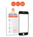 Mobile Origin Orange Screen Guard Spare Tempered Glass - допълнителен стъклен протектор за iPhone SE 2022, iPhone SE 2020, iPhone 8, iPhone 7, подходящ за Mobile Origin Installation Tray 1
