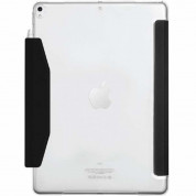 Macally Stand Case - полиуретанов калъф с поставка за iPad 9 (2021), iPad 8 (2020), iPad 7 (2019) (черен) 2