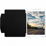 Macally Stand Case - полиуретанов калъф с поставка за iPad 9 (2021), iPad 8 (2020), iPad 7 (2019) (черен) 6