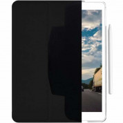 Macally Stand Case - полиуретанов калъф с поставка за iPad 9 (2021), iPad 8 (2020), iPad 7 (2019) (черен) 1