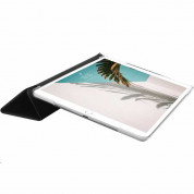 Macally Stand Case - полиуретанов калъф с поставка за iPad 9 (2021), iPad 8 (2020), iPad 7 (2019) (черен) 7