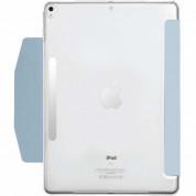 Macally Stand Case - полиуретанов калъф с поставка за iPad 9 (2021), iPad 8 (2020), iPad 7 (2019) (син) 4