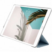Macally Stand Case - полиуретанов калъф с поставка за iPad 9 (2021), iPad 8 (2020), iPad 7 (2019) (син) 8
