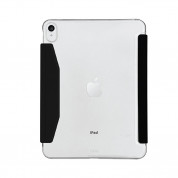 Macally Stand Case - полиуретанов калъф с поставка за iPad 10 (2022) (черен) 2