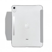 Macally Stand Case - полиуретанов калъф с поставка за iPad 10 (2022) (сив) 1