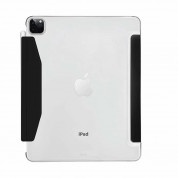 Macally Stand Case - полиуретанов калъф с поставка за iPad Pro 11 M2 (2022), iPad Pro 11 M1 (2021), iPad Pro 11 (2020), iPad Pro 11 (2018), iPad Air 5 (2022), iPad Air 4 (2020) (черен) 5
