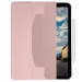 Macally Stand Case - полиуретанов калъф с поставка за iPad Pro 11 M2 (2022), iPad Pro 11 M1 (2021), iPad Pro 11 (2020), iPad Pro 11 (2018), iPad Air 5 (2022), iPad Air 4 (2020) (розов) 2