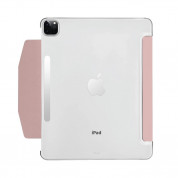 Macally Stand Case - полиуретанов калъф с поставка за iPad Pro 11 M2 (2022), iPad Pro 11 M1 (2021), iPad Pro 11 (2020), iPad Pro 11 (2018), iPad Air 5 (2022), iPad Air 4 (2020) (розов) 3