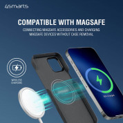 4smarts UltiMag Aramid Case - кевларен кейс с MagSafe за iPhone 14 Pro Max (черен) 5