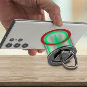 4smarts UltiMag Colour Metal Ring Magnetic Ring Set - магнитен пръстен за смартфони и кейсове, съвместим с MagSafe аксесоари (5 броя) 3