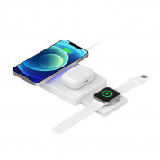 4smarts UltiMag Trident 3-in-1 Magnetic Wireless Charger 20W (white) 1