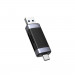 Orico Card Reader USB-A & USB-C 3.1 - четец за SD и microSD карти с USB-A и USB-C 3.1 за компютри и лаптопи (черен) 1