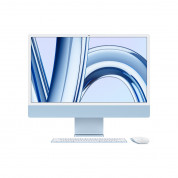 Apple iMac M3 24 инча, 8C CPU/8C GPU/8GB/256GB (син) (модел 2023)