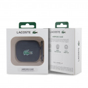 Lacoste AirPods 3 Liquid Silicone Croc Logo Case (black) 2