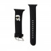 Karl Lagerfeld Karl Head NFT Silicone Watch Strap - силиконова каишка за Apple Watch 38мм, 40мм, 41мм (черен) 1