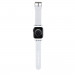 Karl Lagerfeld Karl Head NFT Silicone Watch Strap - силиконова каишка за Apple Watch 38мм, 40мм, 41мм (бял) 3