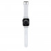 Karl Lagerfeld Karl Head NFT Silicone Watch Strap - силиконова каишка за Apple Watch 42мм, 44мм, 45мм, Ultra 49мм (бял) 3