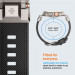 Spigen DuraPro Armor Band - силиконова каишка за Apple Watch 42мм, 44мм, 45мм, Ultra 49мм (черен) 13