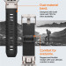 Spigen DuraPro Armor Band - силиконова каишка за Apple Watch 42мм, 44мм, 45мм, Ultra 49мм (черен) 12