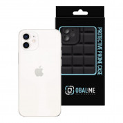 OBALME Block TPU Case - удароустойчив силиконов (TPU) калъф за iPhone 12 (черен) 2